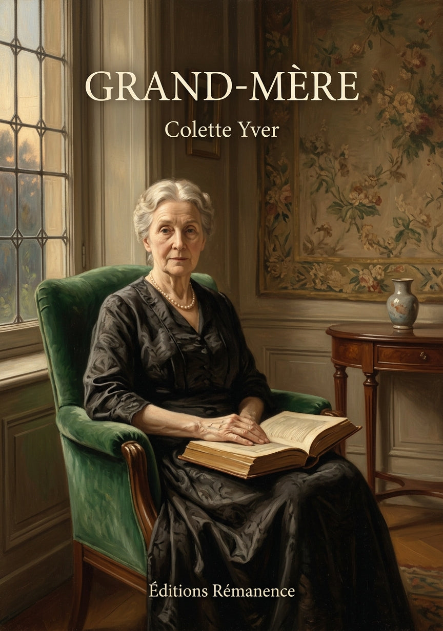 Livre Grand-mère par Colette Yver - Couverture - Editions Remanence