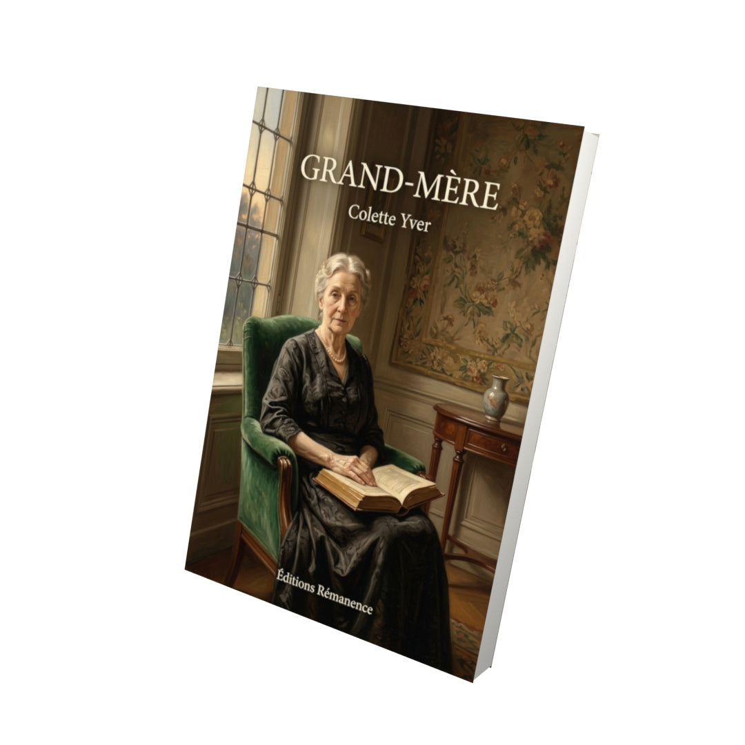 Livre Grand-mère par Colette Yver - Vue 3D - Editions Remanence