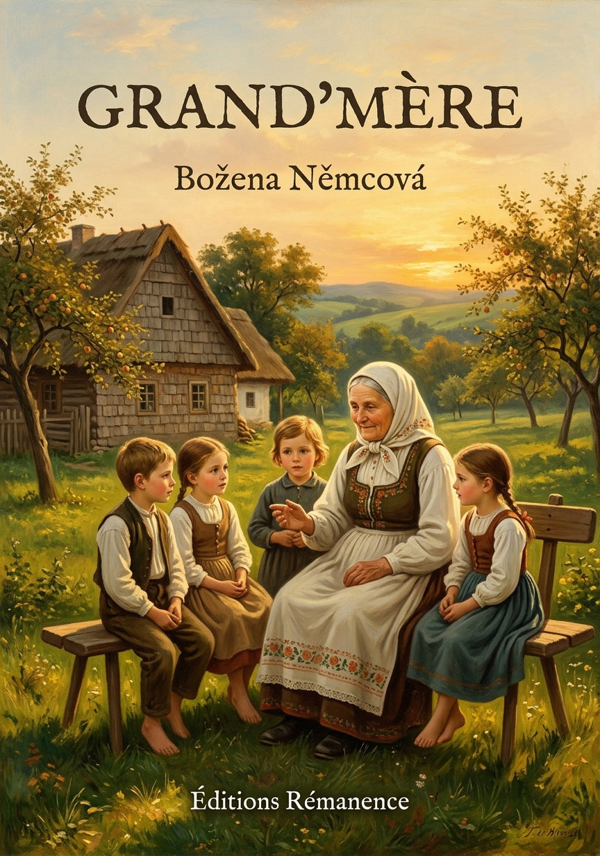 Livre Grand’mère par Božena Němcová - Couverture - Editions Remanence