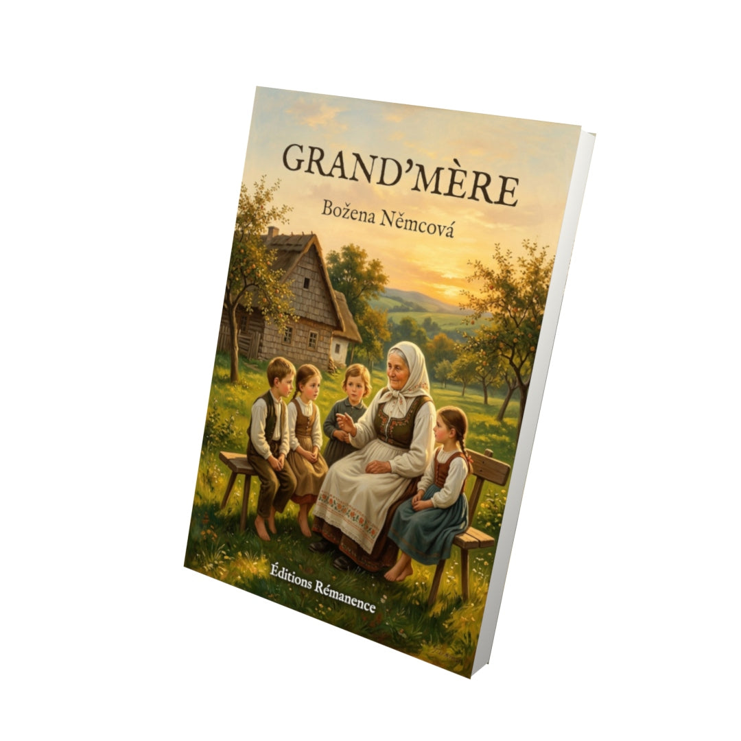Livre Grand’mère par Božena Němcová - Vue 3D - Editions Remanence