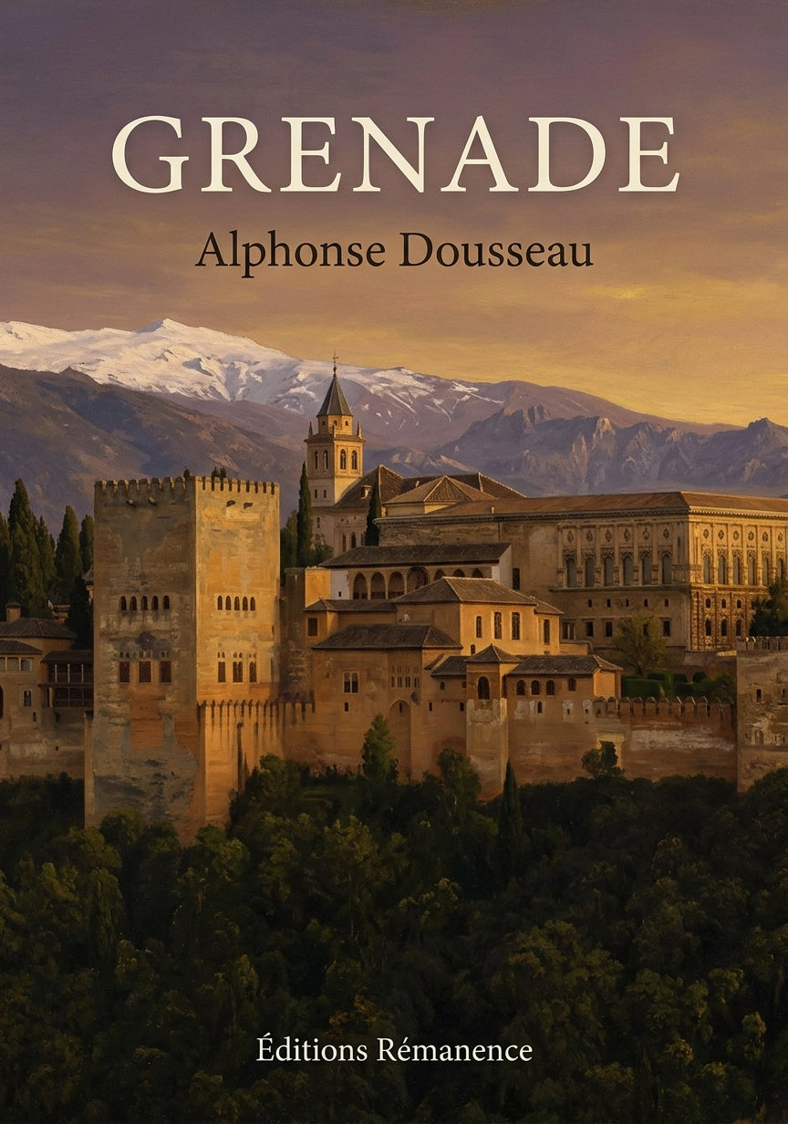 Livre Grenade par Alphonse Dousseau - Couverture - Editions Remanence