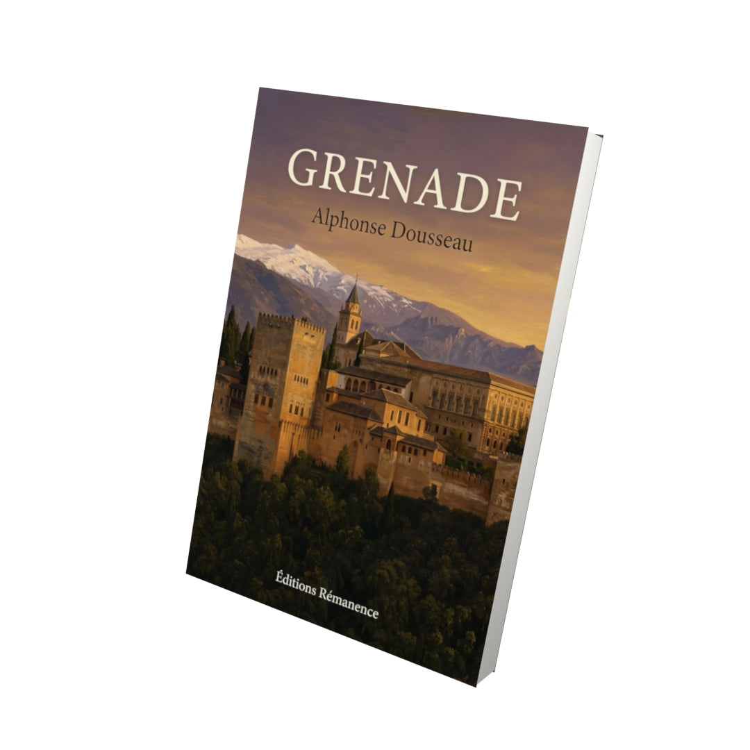 Livre Grenade par Alphonse Dousseau - Vue 3D - Editions Remanence