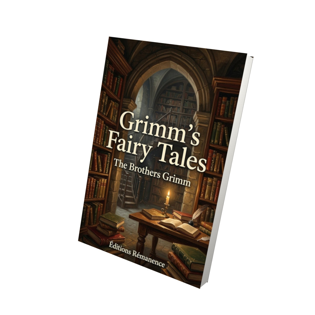 Livre Grimm's Fairy Tales – The Brothers Grimm - Vue 3D - Editions Remanence
