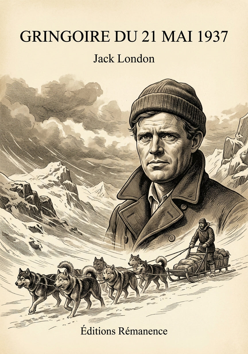 Livre Gringoire du 21 mai 1937 par Jack London - Couverture - Editions Remanence