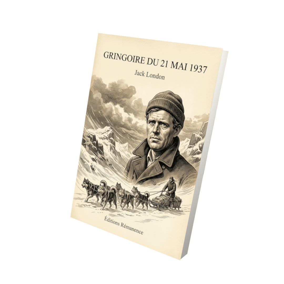 Livre Gringoire du 21 mai 1937 par Jack London - Vue 3D - Editions Remanence
