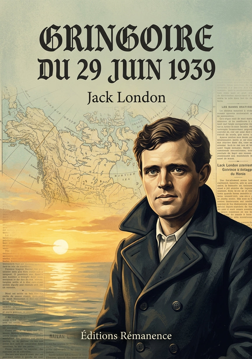 Livre Gringoire du 29 juin 1939 par Jack London - Couverture - Editions Remanence