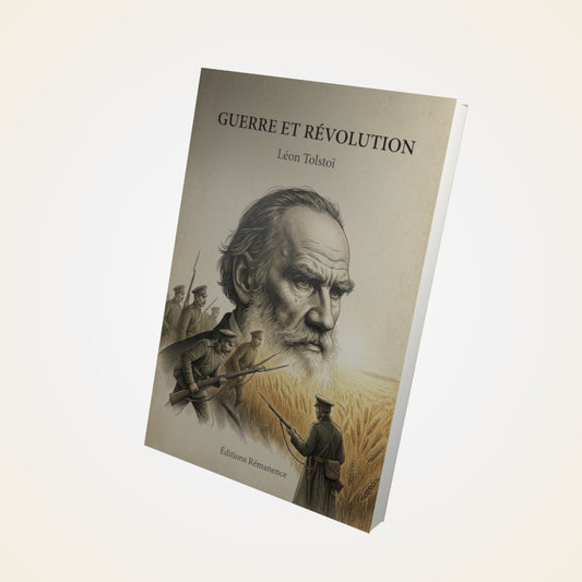 Livre Guerre et révolution - Léon Tolstoï - Couverture 3D