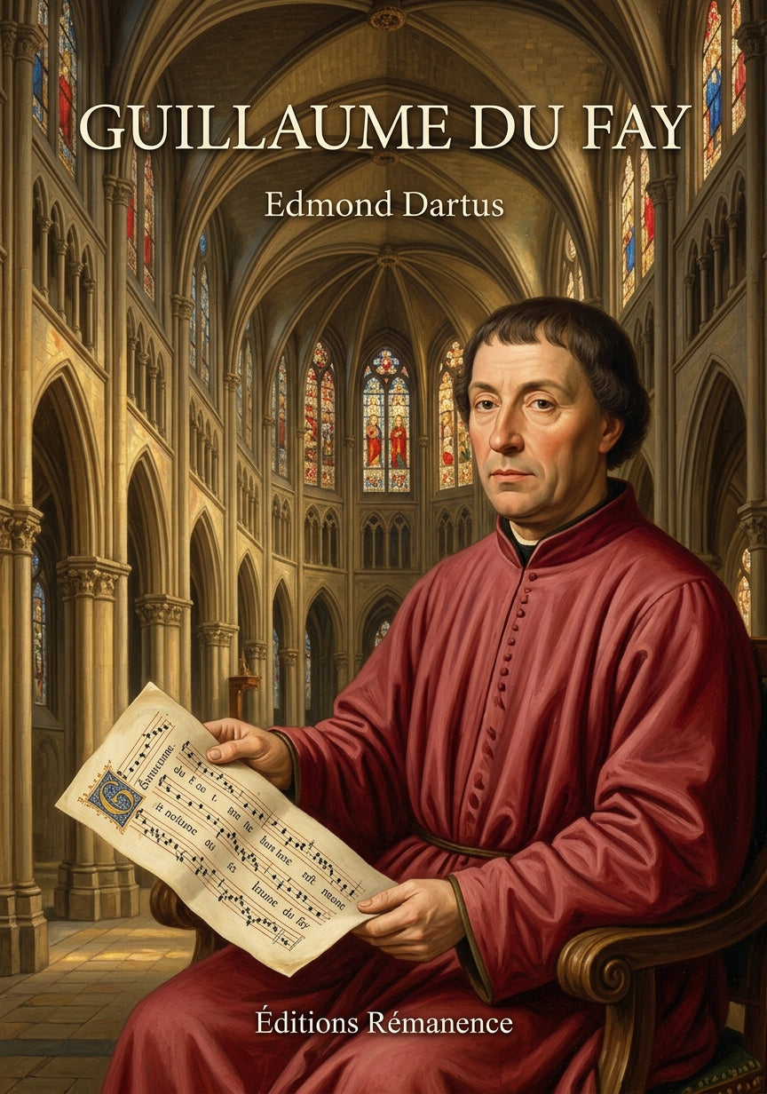 Livre Guillaume du Fay par Edmond Dartus - Couverture - Editions Remanence