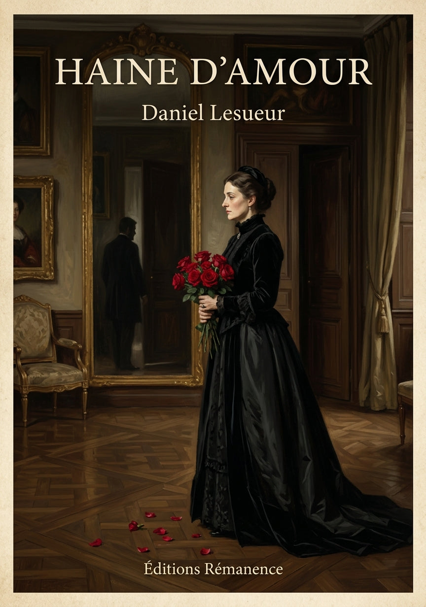 Haine d'amour - Daniel Lesueur (Couverture)