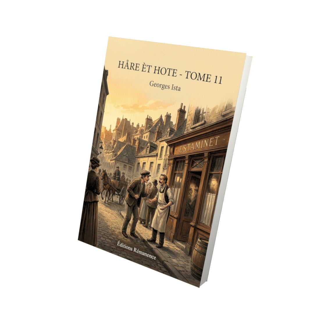 Livre Håre èt hote - Tome 11 par Georges Ista - Vue 3D - Editions Remanence