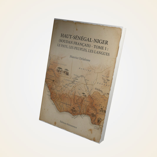 Livre Haut-Sénégal-Niger (Soudan français) - Tome 1 : Le pays, les peuples, les langues - Maurice Delafosse - Couverture 3D