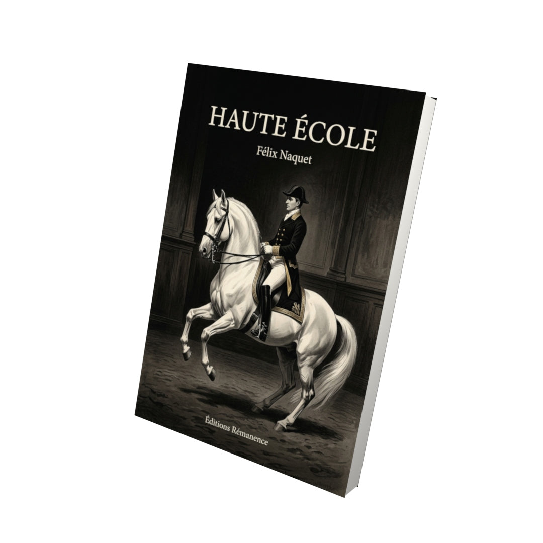 Livre Haute École par Félix Naquet - Vue 3D - Editions Remanence