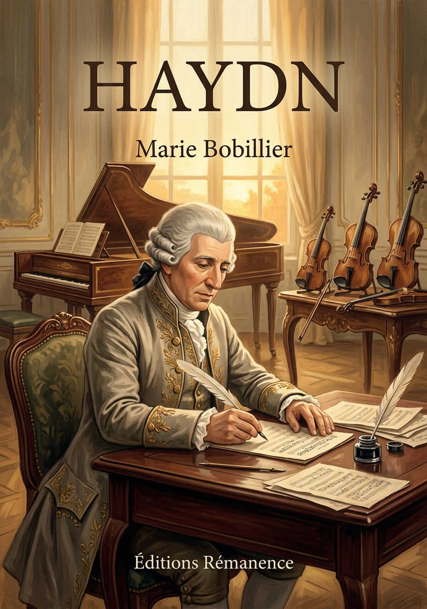 Livre Haydn par Marie Bobillier - Couverture - Editions Remanence