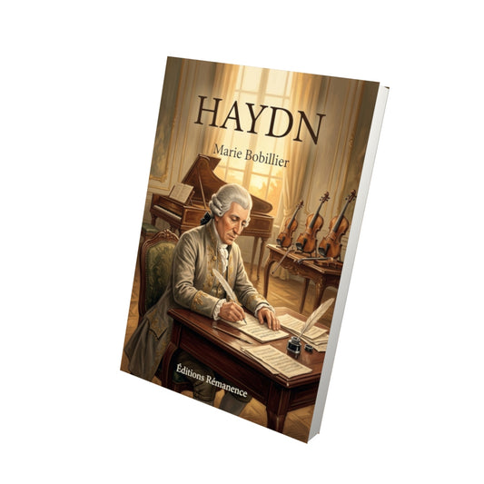 Livre Haydn par Marie Bobillier - Vue 3D - Editions Remanence
