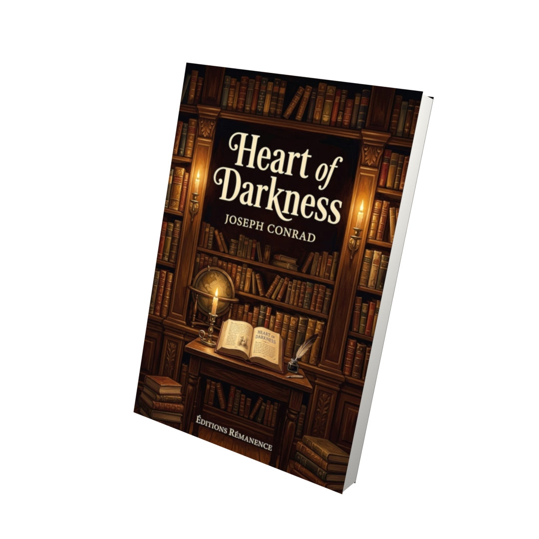 Livre Heart of Darkness – Joseph Conrad - Vue 3D - Editions Remanence