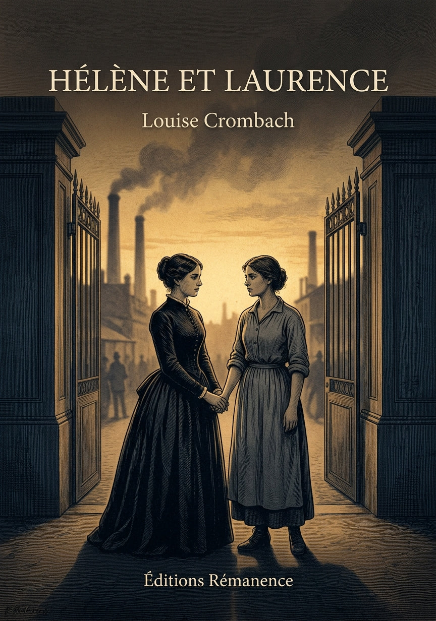 Livre Hélène et Laurence par Louise Crombach - Couverture - Editions Remanence