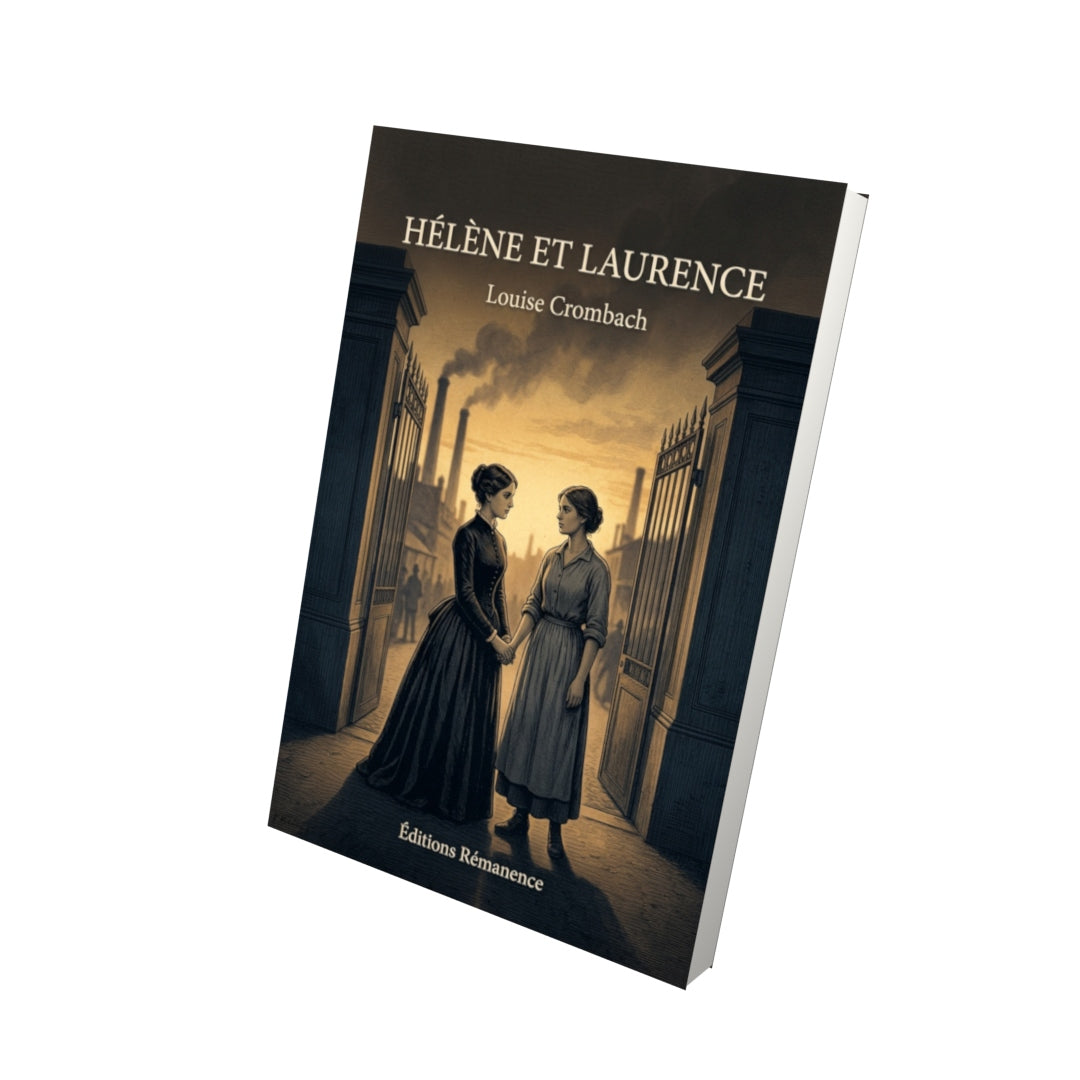 Livre Hélène et Laurence par Louise Crombach - Vue 3D - Editions Remanence