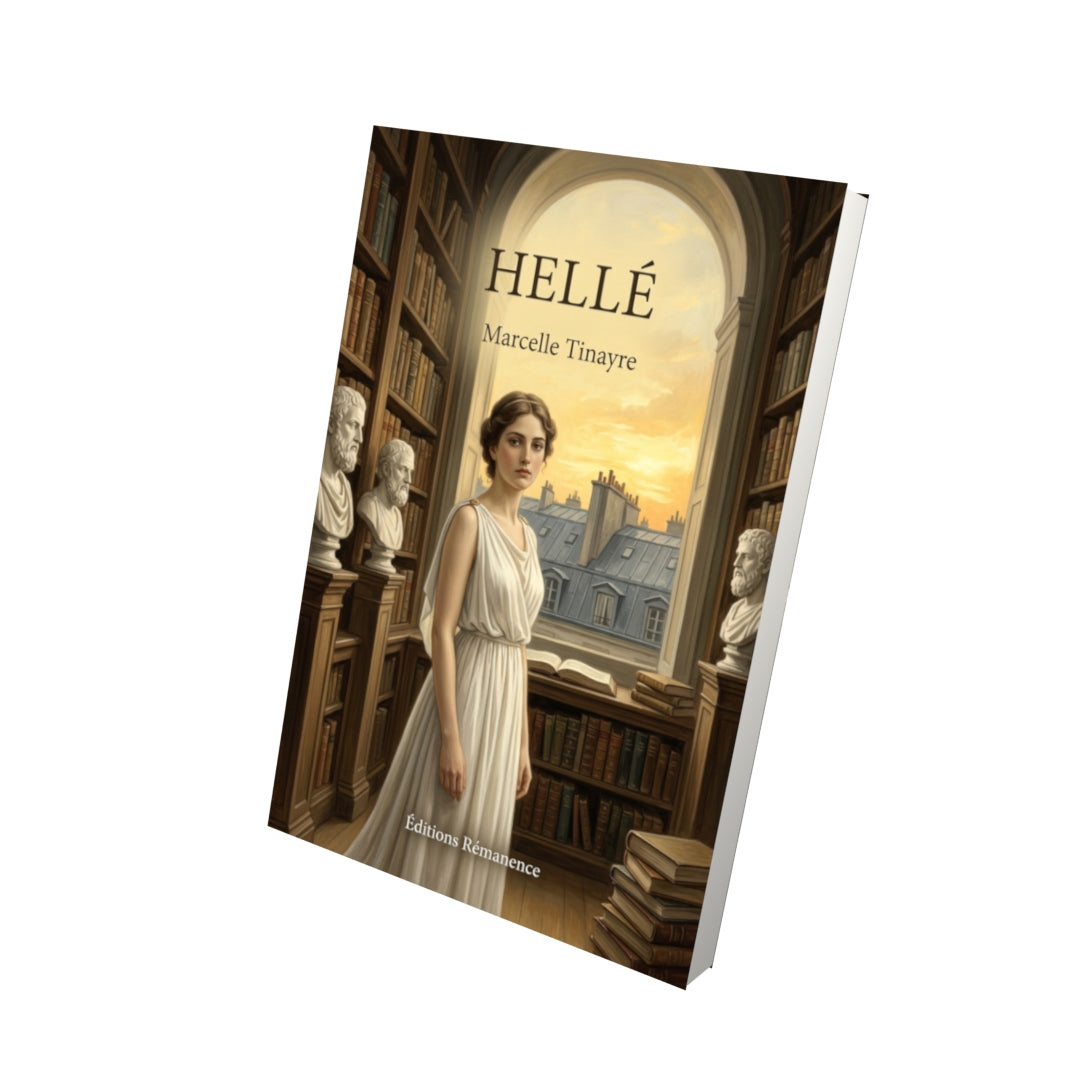 Livre Hellé par Marcelle Tinayre - Vue 3D - Editions Remanence