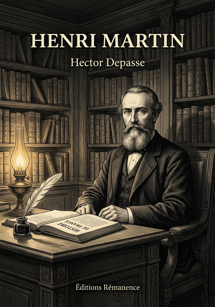 Livre Henri Martin par Hector Depasse - Couverture - Editions Remanence