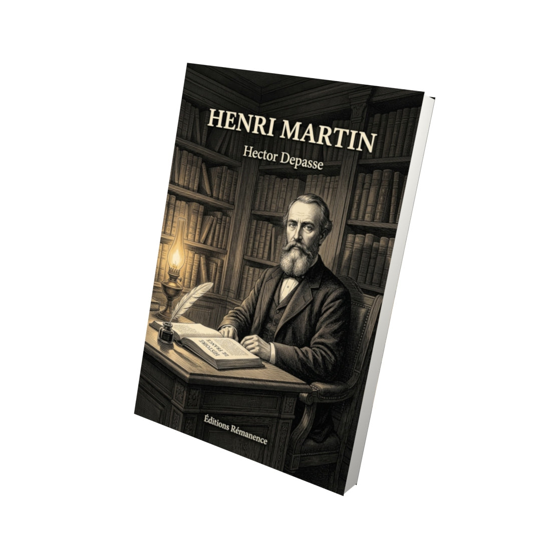Livre Henri Martin par Hector Depasse - Vue 3D - Editions Remanence