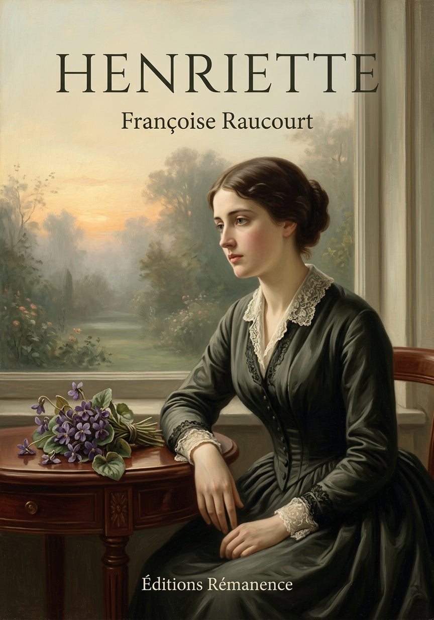 Livre Henriette par Françoise Raucourt - Couverture - Editions Remanence