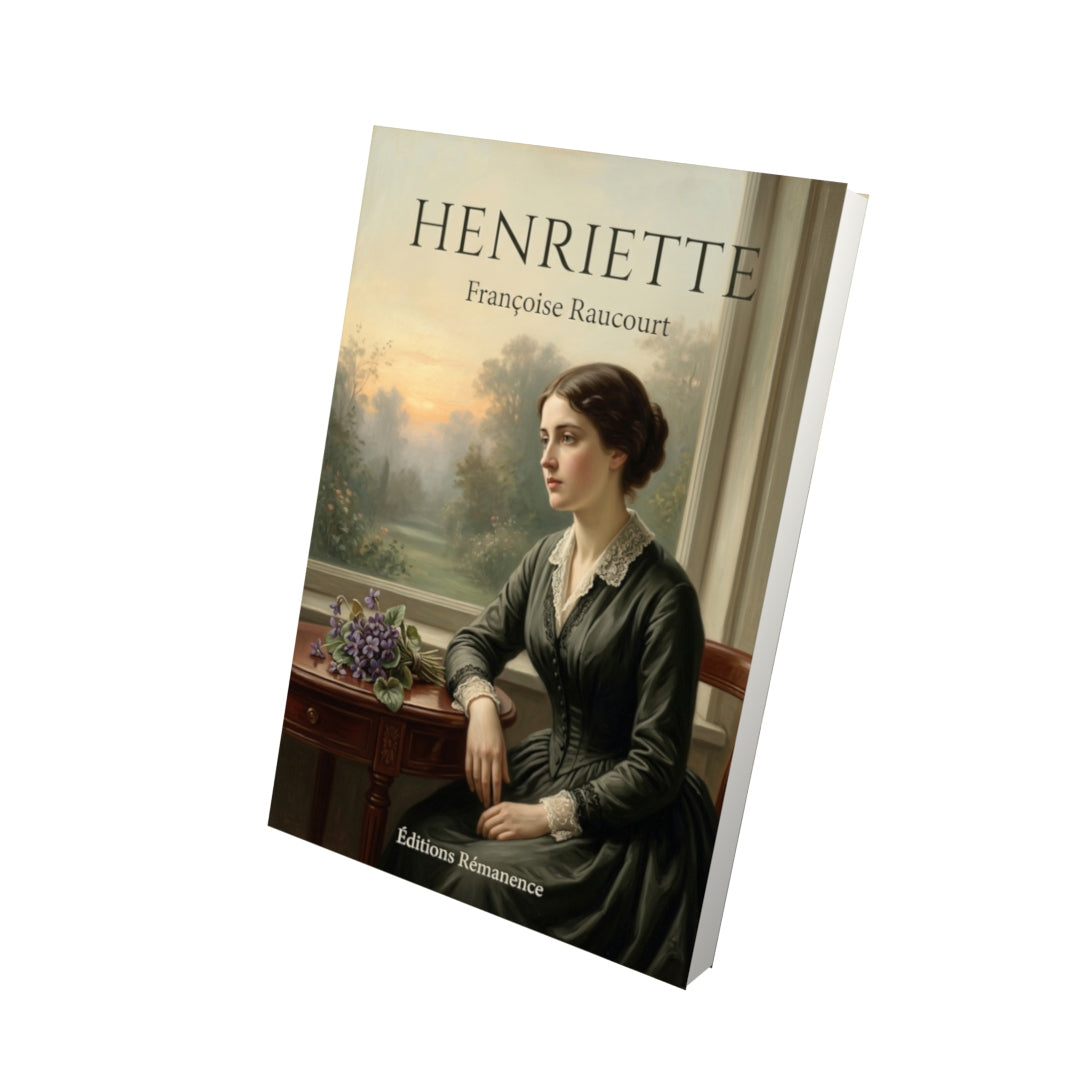 Livre Henriette par Françoise Raucourt - Vue 3D - Editions Remanence