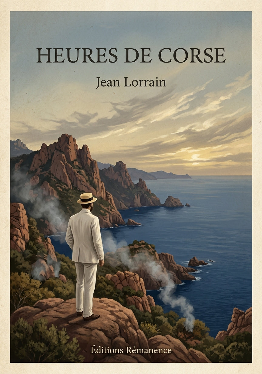 Heures de Corse - Jean Lorrain (Couverture)
