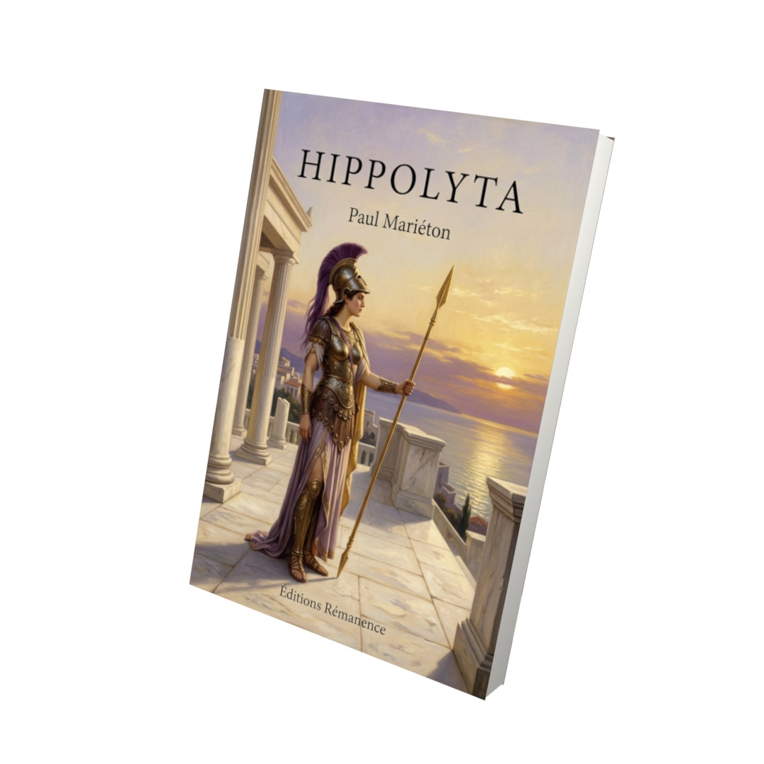 Livre Hippolyta par Paul Mariéton - Vue 3D - Editions Remanence