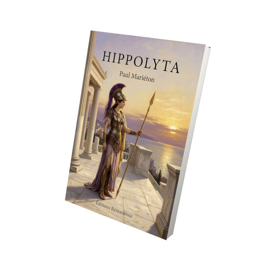 Livre Hippolyta par Paul Mariéton - Vue 3D - Editions Remanence