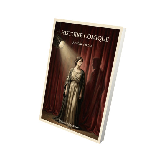 Livre Histoire comique - Anatole France - Vue 3D - Editions Remanence