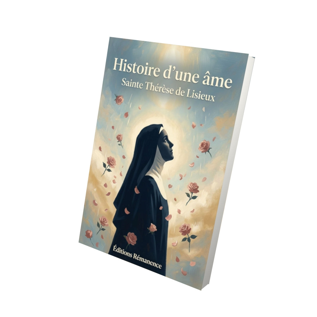 Livre Histoire d'une âme – Sainte Thérèse de Lisieux - Vue 3D - Editions Remanence