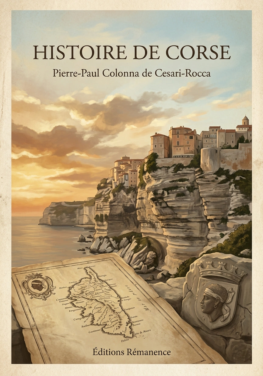Histoire de Corse - Pierre-Paul Colonna de Cesari-Rocca (Couverture)