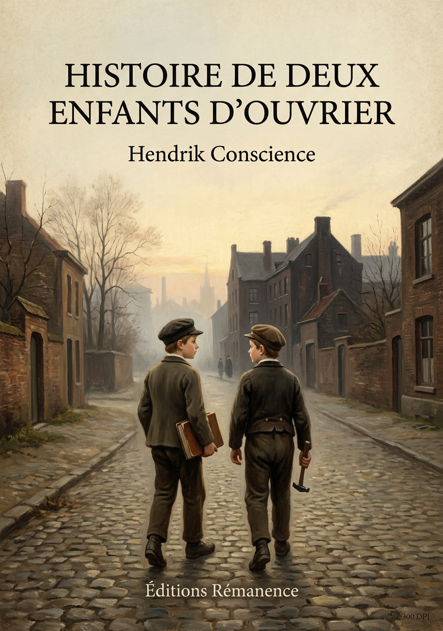 Histoire de deux enfants d'ouvrier - Hendrik Conscience (Couverture)