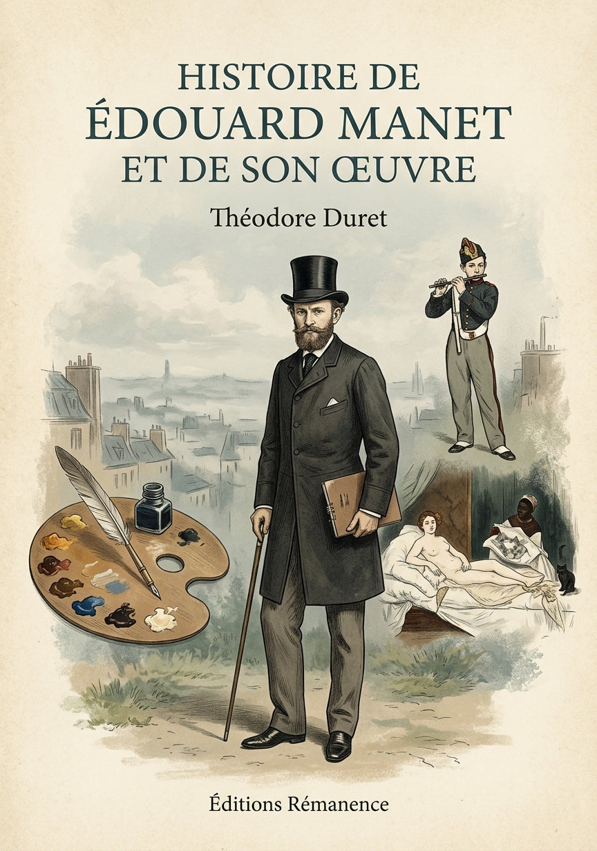 Histoire de Édouard Manet et de son oeuvre - Théodore Duret (Couverture)