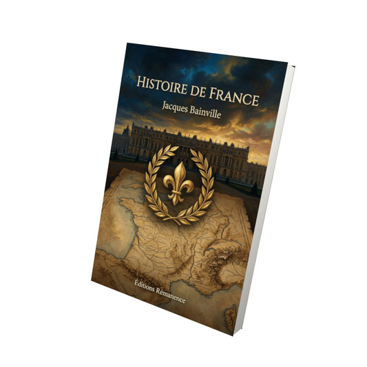Livre Histoire de France - Jacques Bainville - Vue 3D - Editions Remanence