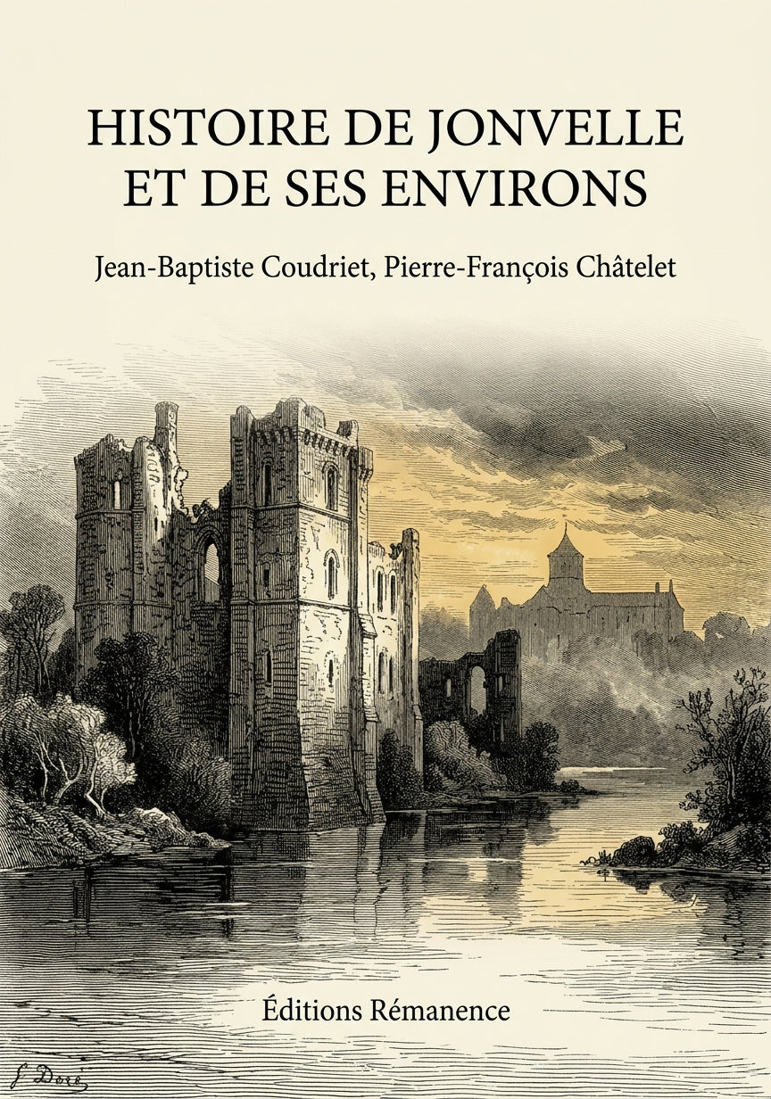 Livre Histoire de Jonvelle et de ses environs par Jean-Baptiste Coudriet, Pierre-François Châtelet - Couverture - Editions Remanence