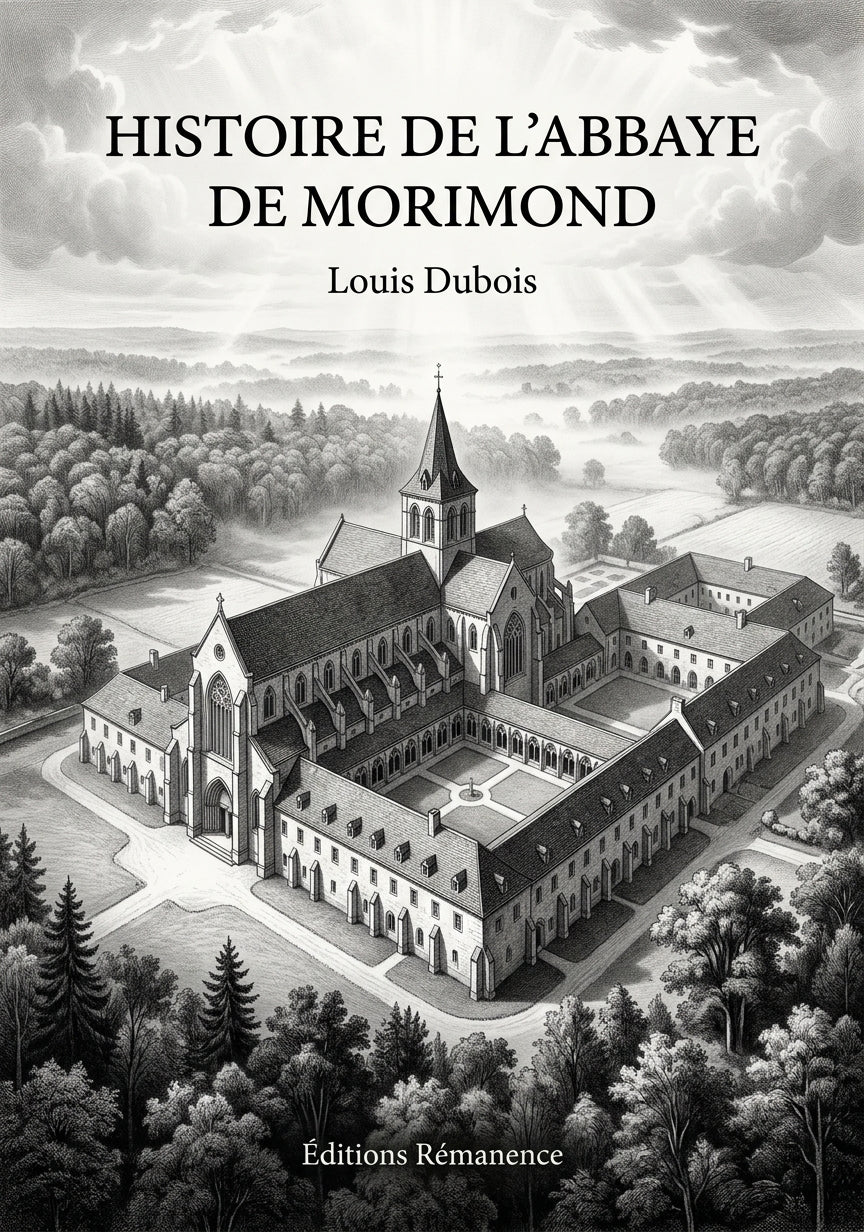Livre Histoire de l'abbaye de Morimond par Louis Dubois - Couverture - Editions Remanence
