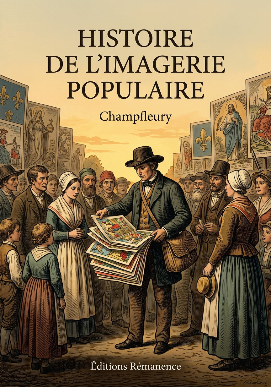 Livre Histoire de l'imagerie populaire par Champfleury - Couverture - Editions Remanence