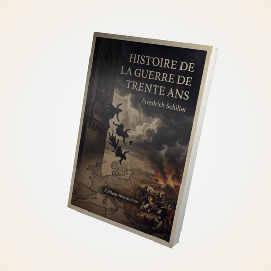 Livre Histoire de la Guerre de Trente Ans - Friedrich Schiller - Couverture 3D
