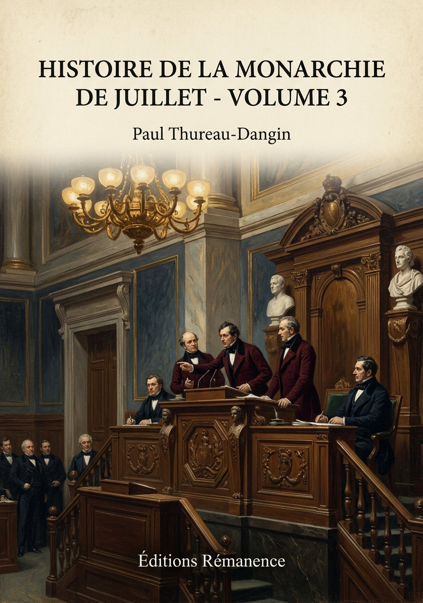 Histoire de la Monarchie de Juillet - Volume 3 - Paul Thureau-Dangin (Couverture)