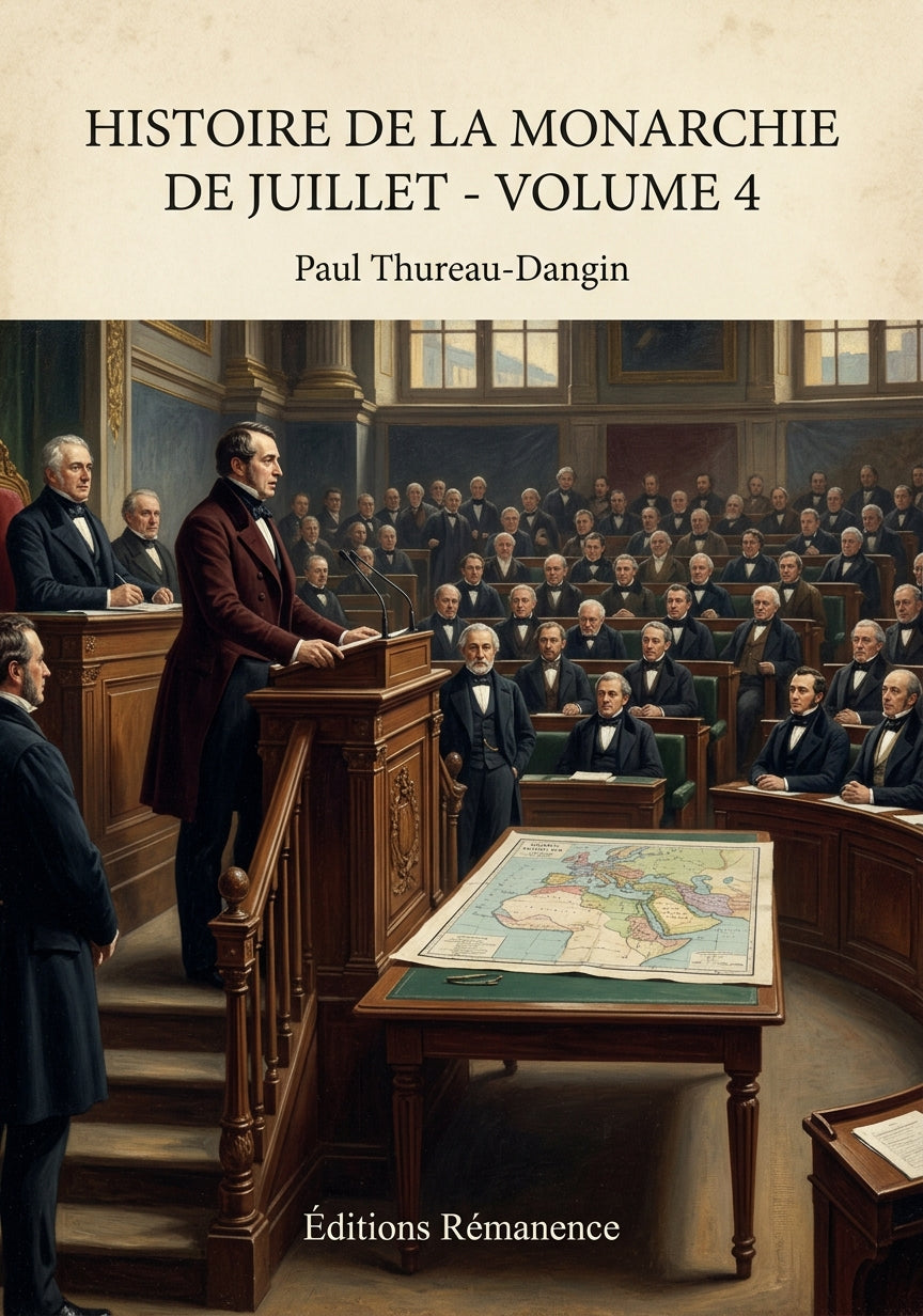 Histoire de la Monarchie de Juillet - Volume 4 - Paul Thureau-Dangin (Couverture)