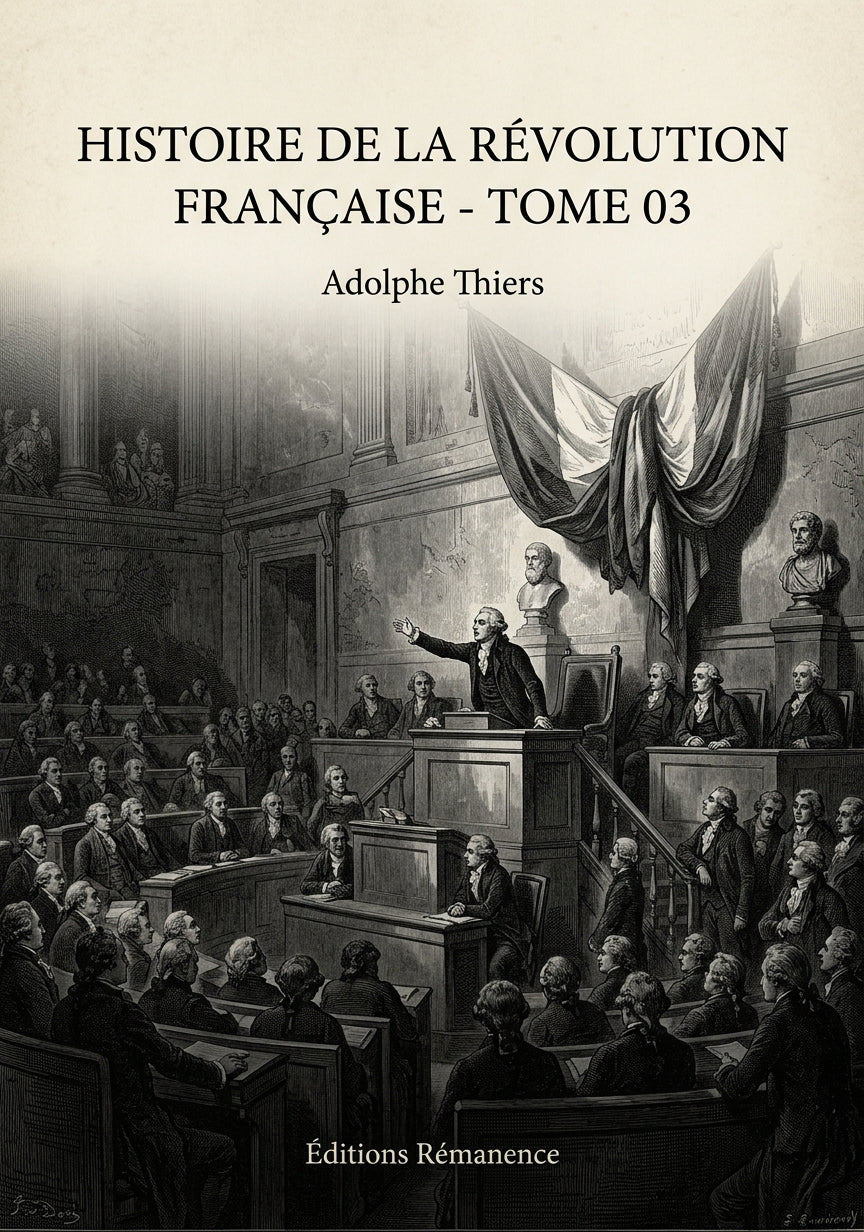 Histoire de la Révolution française - Tome 03 - Adolphe Thiers (Couverture)