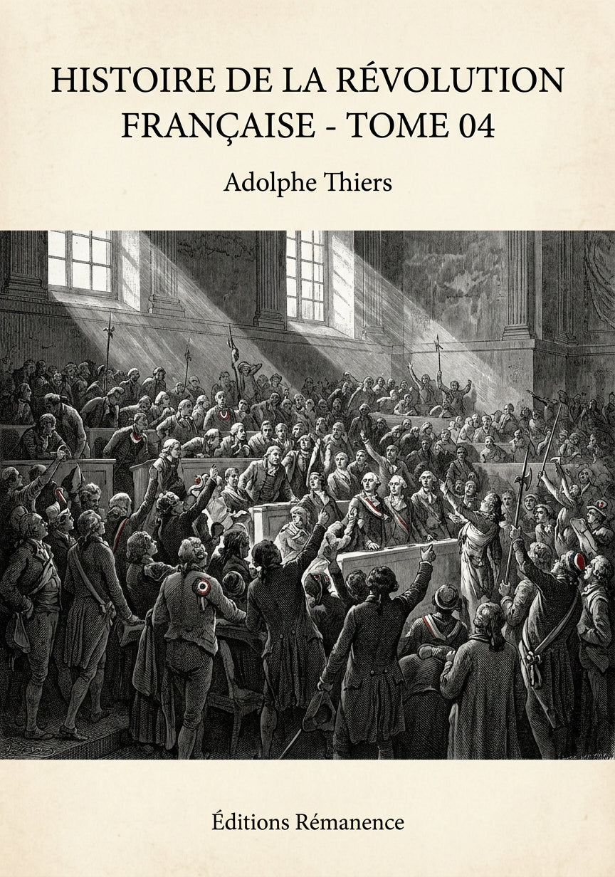 Histoire de la Révolution française - Tome 04 - Adolphe Thiers (Couverture)