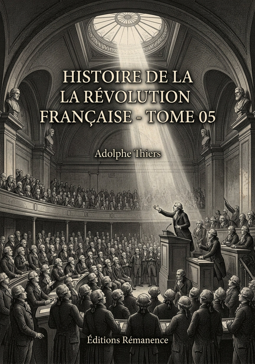 Histoire de la Révolution française - Tome 05 - Adolphe Thiers (Couverture)
