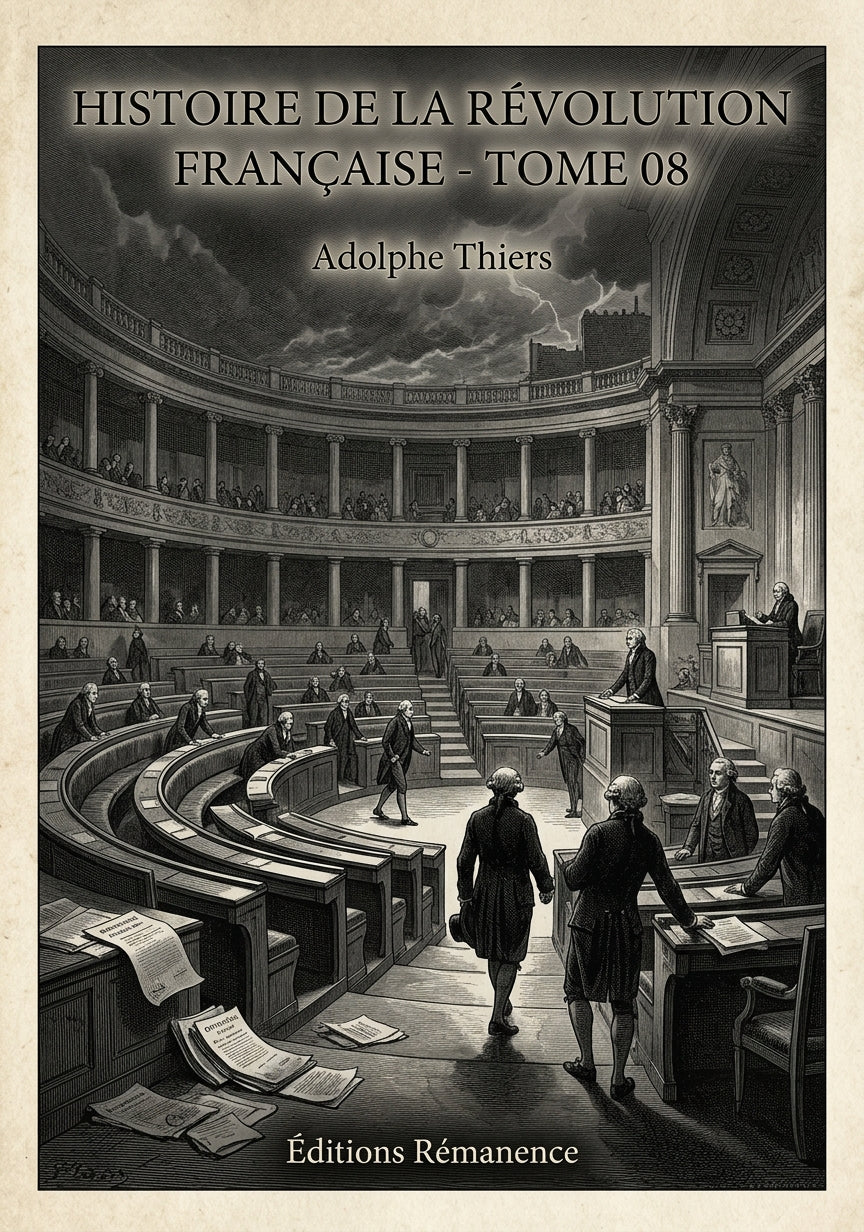 Histoire de la Révolution française - Tome 08 - Adolphe Thiers (Couverture)