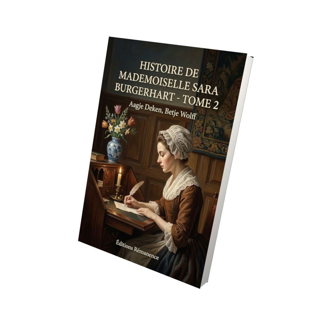 Livre Histoire de Mademoiselle Sara Burgerhart - Tome 2 par Aagje Deken, Betje Wolff - Vue 3D - Editions Remanence