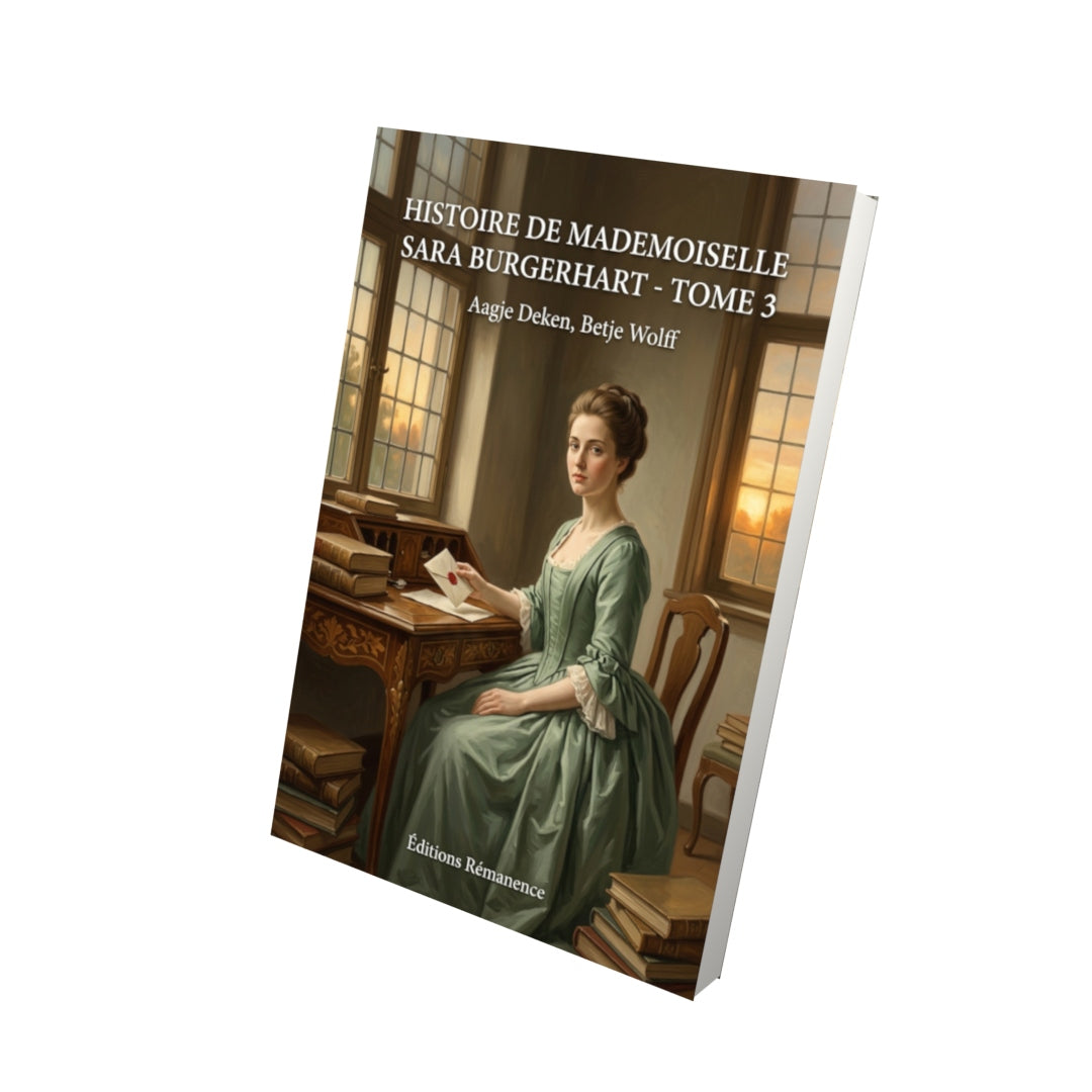 Livre Histoire de Mademoiselle Sara Burgerhart - Tome 3 par Aagje Deken, Betje Wolff - Vue 3D - Editions Remanence