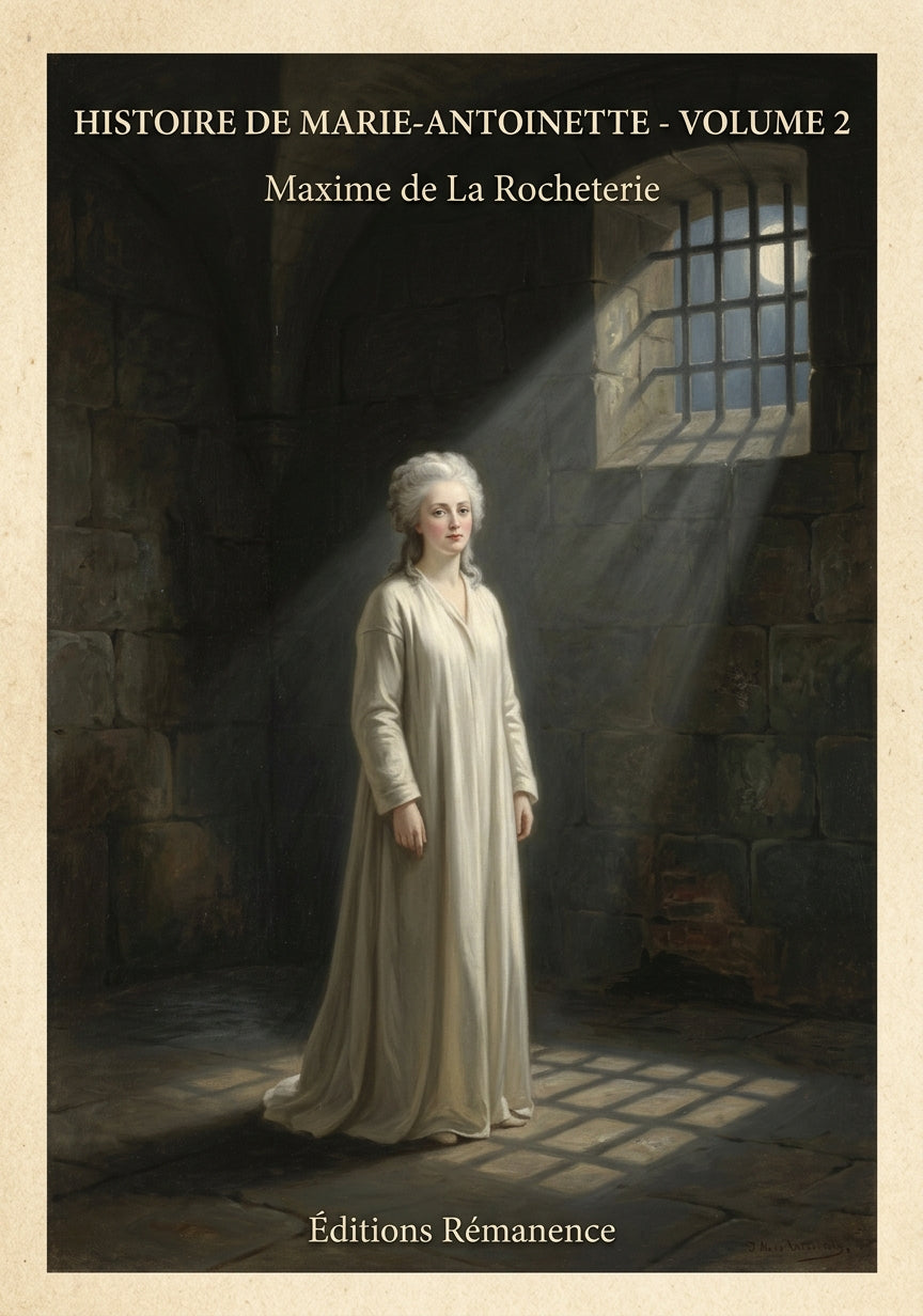 Histoire de Marie-Antoinette - Volume 2 - Maxime de La Rocheterie (Couverture)