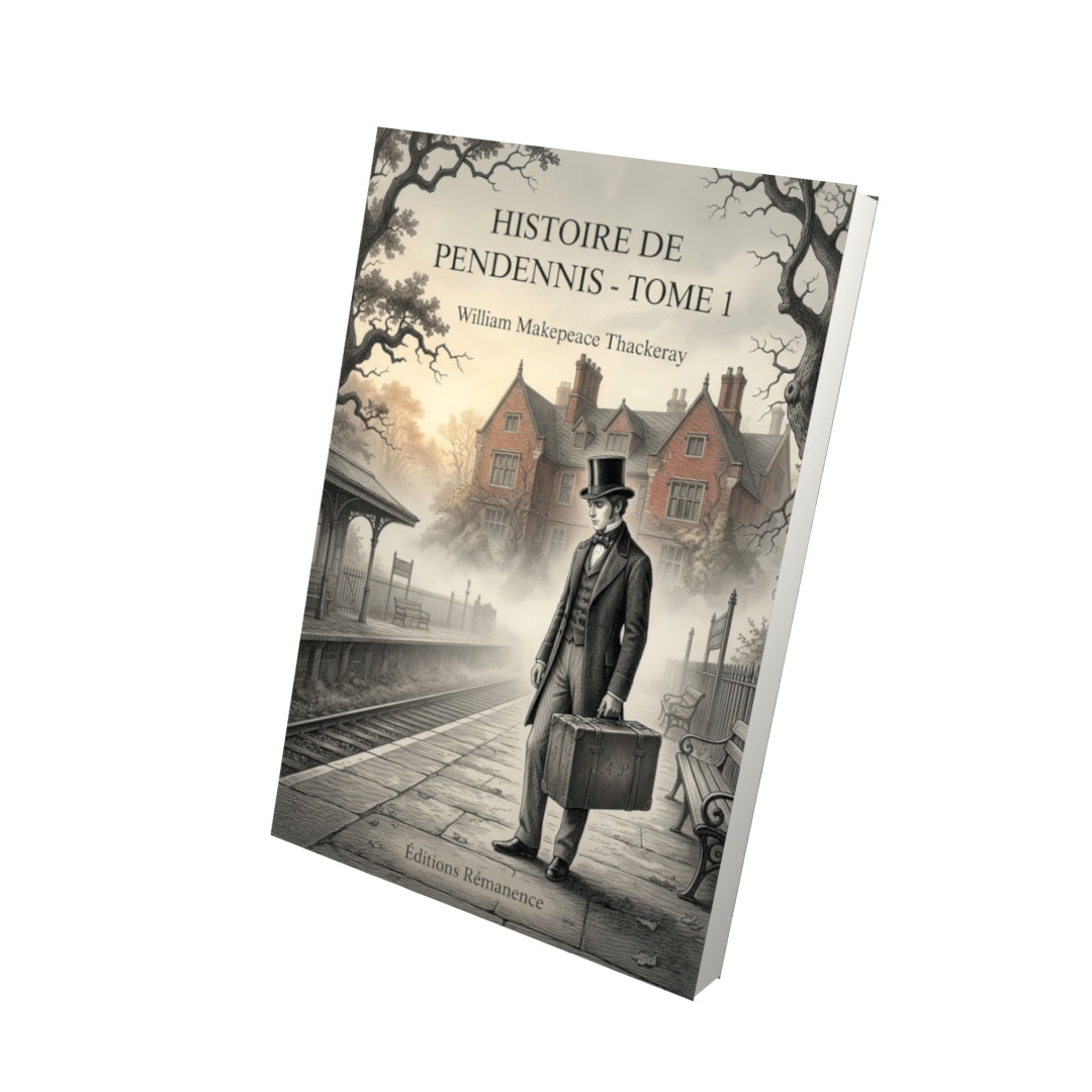 Livre Histoire de Pendennis - Tome 1 - William Makepeace Thackeray - Editions Remanence