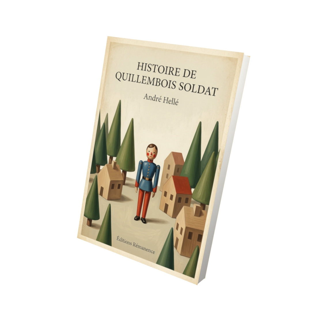 Livre Histoire de Quillembois Soldat - André Hellé - Vue 3D - Editions Remanence